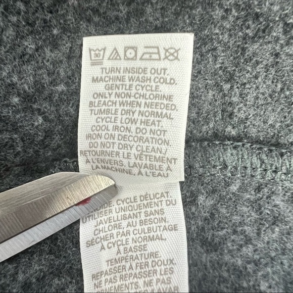 VICTORIA’S SECRET Women’s Pullover Hoodie Sweatshirt Sz Small Petite Color Gray - Picture 8 of 10